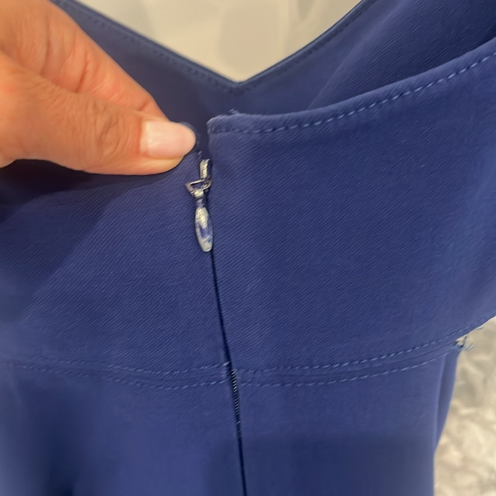 Likely Blue Cut out Gown - Picture 10 of 10